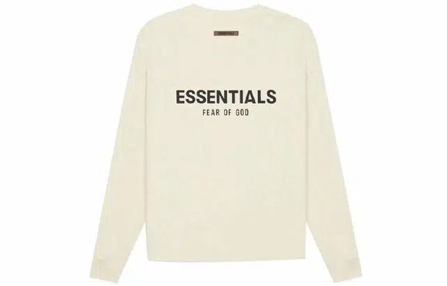 Fear of God Essentials SS21 Cream LogoT