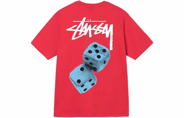 Stussy SS22 Fuzzy Dice Tee T