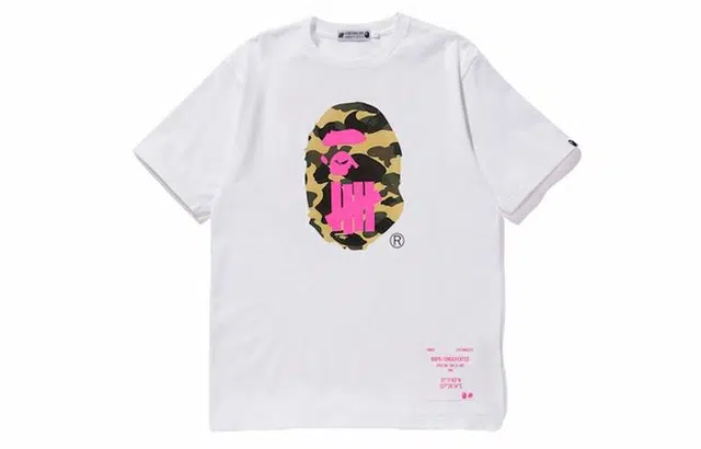 BAPE x UNDEFEATED Logo T