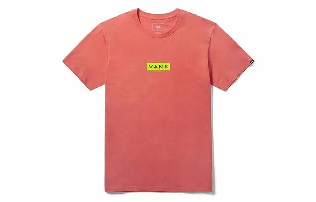 Vans Logo T-Shirt Pink