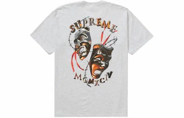 Supreme Laugh Now Tee Grey