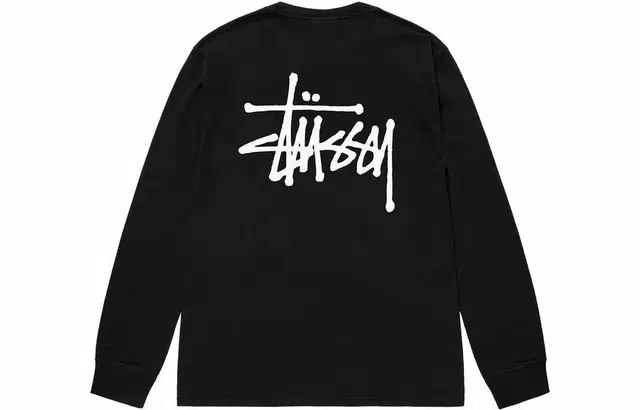 Stussy Basic Stssy Pigment Dyed Ls Tee LogoT