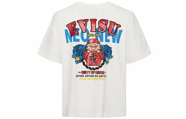 EVISU SS20 T-Shirt White