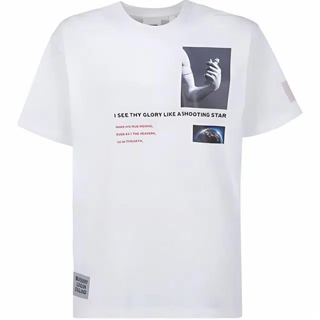 Burberry Montague Oversized T-Shirt White