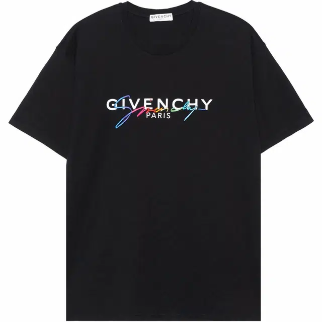 Givenchy Handwritten Logo T-Shirt Black