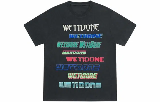 WE11DONE Rare Market LogoT