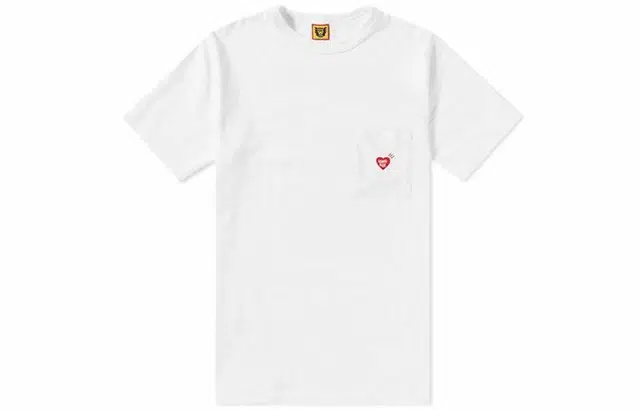 HUMAN MADE Back Print Pocket Tee White