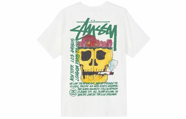 Stussy Smokin Skull Tee