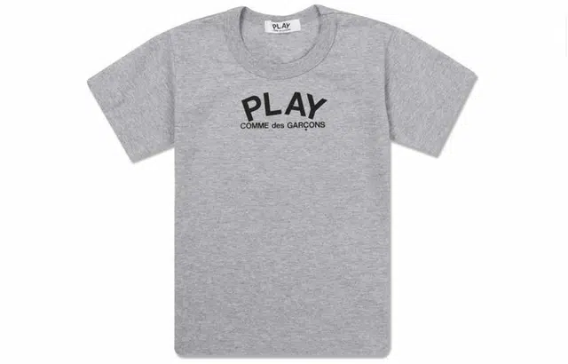 CDG Play T-Shirt Grey