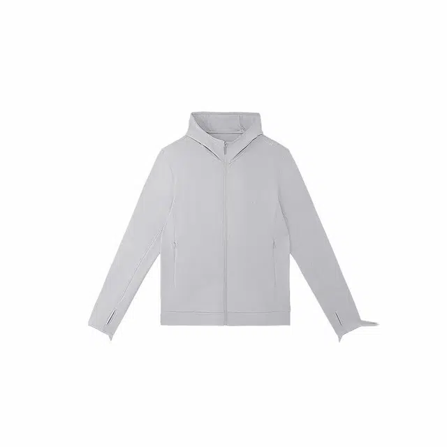 美特斯邦威 开衫简洁纯色休闲 防紫外线防晒服 男女同款