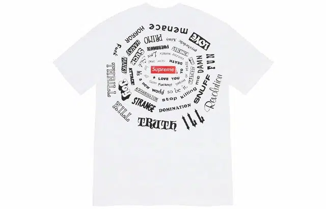 Supreme SS21 Spiral Tee T
