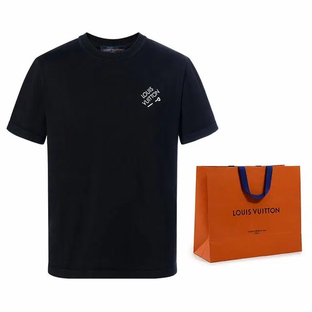Louis Vuitton FW22 Crewneck T-Shirt Black