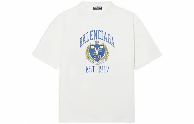 Balenciaga Logo T-Shirt White