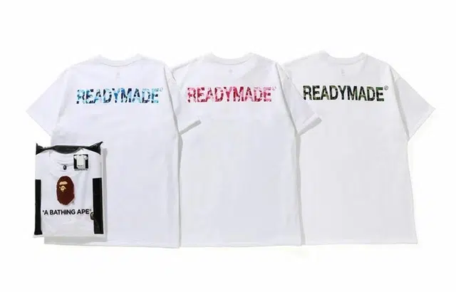 A BATHING APE x READYMADE Bape T 3