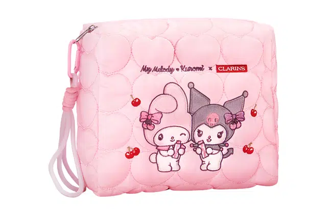 娇韵诗美乐蒂库洛米 可爱卡通化妆包 便携收纳