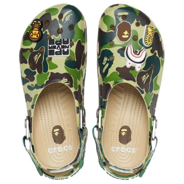 A BATHING APE x Crocs Classic clog