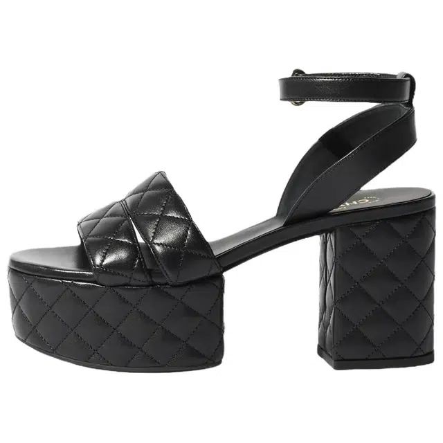 CHANEL 25S Lambskin Sandals