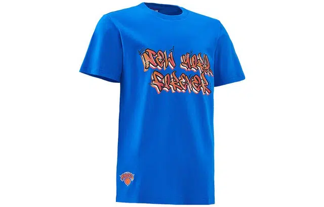 NBA Knicks Crewneck T-Shirt Blue