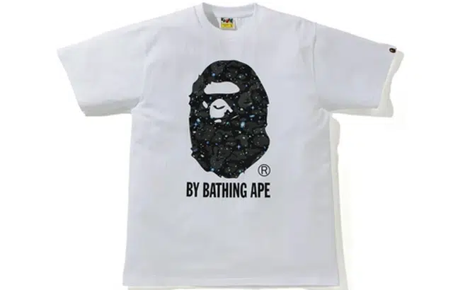 A BATHING APE Space Camo By Bathing Ape Tee T