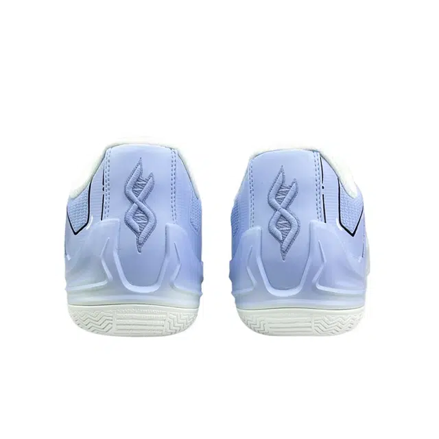 【定制球鞋】 匹克 八石制造 探头小猫 铲屎官  白马非马 鞋脚一体 灵活贴地 纵享丝滑 防滑耐磨包裹性回弹 低帮 篮球鞋 男款 白紫