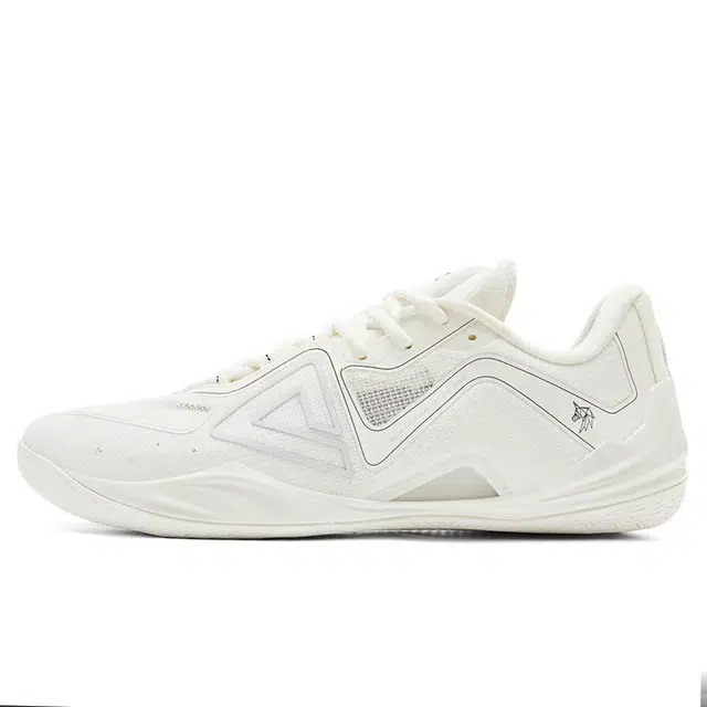 【定制球鞋】 匹克 八石制造 探头小猫 铲屎官  白马非马 鞋脚一体 灵活贴地 纵享丝滑 防滑耐磨包裹性回弹 低帮 篮球鞋 男款 白紫