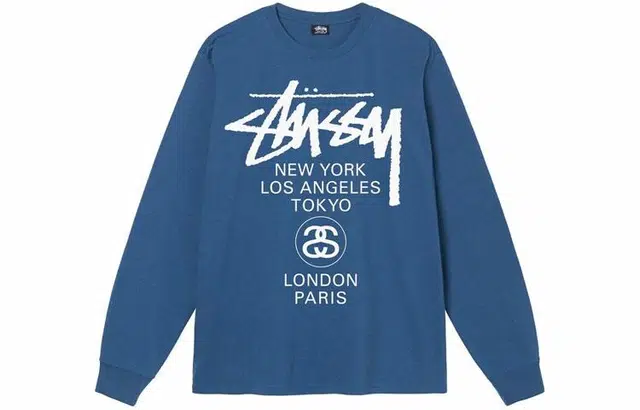 Stussy WORLD TOUR LS TEE T