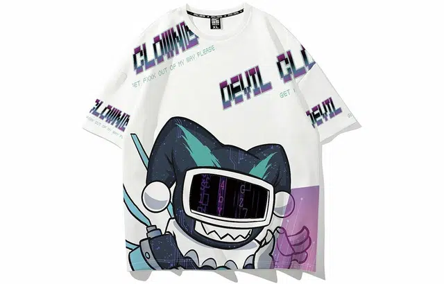 x devil clown T