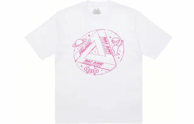 PALACE SS22 Space Cadet T-shirt White T