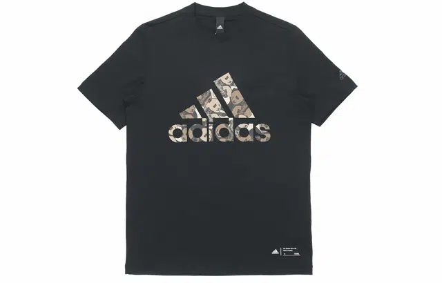 adidas Panda Crewneck Tee Black