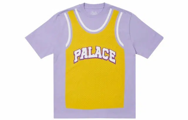 PALACE SS22 Vest T-Shirt Purple T