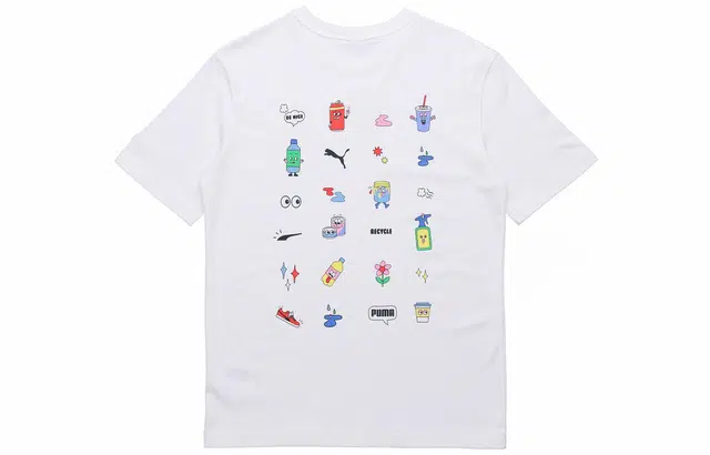 Puma Retro Graphic Tee White