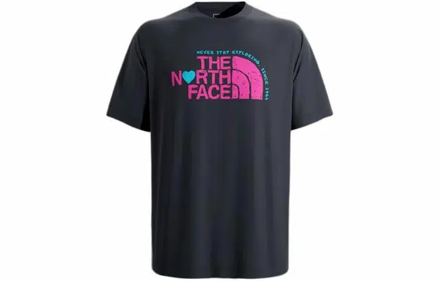 The North Face SS22 Heart Logo T-Shirt Black