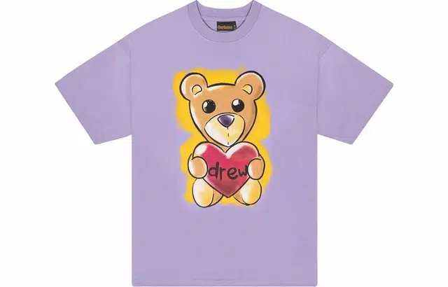 Drew House Airbrush Theodore Ss Tee Lavender T