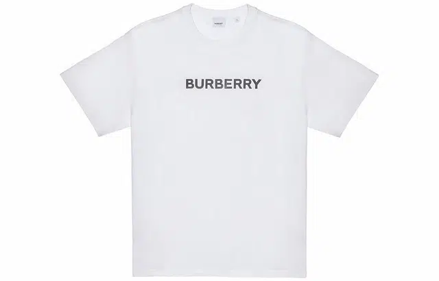 Burberry Logo Print T-Shirt White