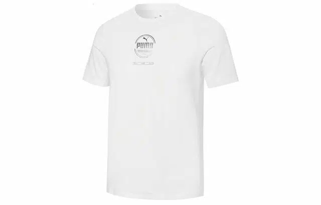 Puma Foil Graphic Tee White