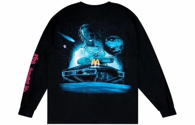 Travis Scott Cactus Jack x Mcdonald LogoT