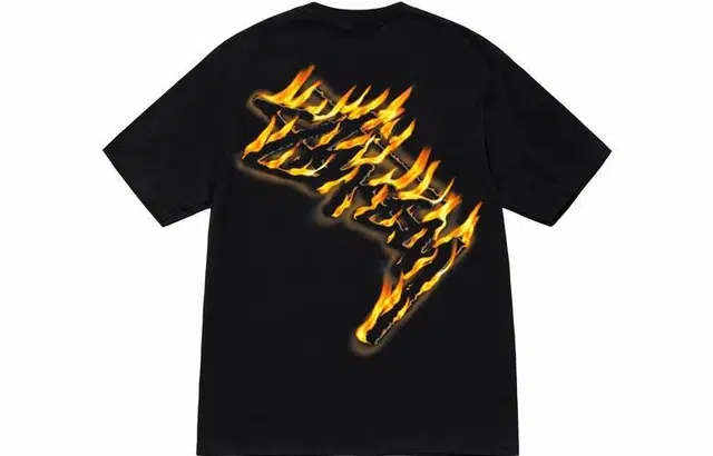 Stussy Burning Stock Tee