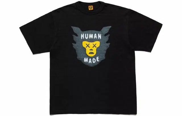 HUMAN MADE x KAWS Logo Heart Tee