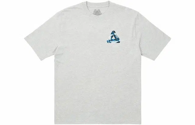 PALACE SS23 Junglre Camo Tri-Ferg T-Shirt Grer Marl LogoT