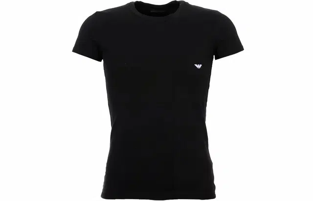 Emporio Armani SS22 Logo T-Shirt Black