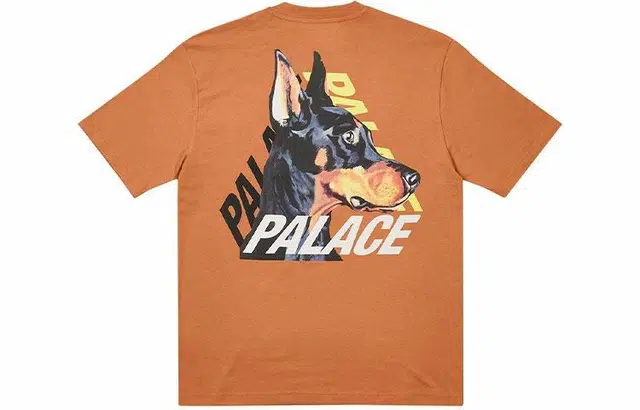 PALACE SS22 P-3-K-9 T-shirt Caramel LogoT