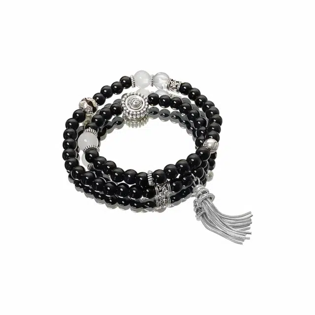 【武当山福庙流通处】 周帝王 天使之眼转运珠福禄吉祥平安喜乐小众复古感应前程似锦百搭八方来财诸事顺利好运 黑檀 手串 男女同款情侣款