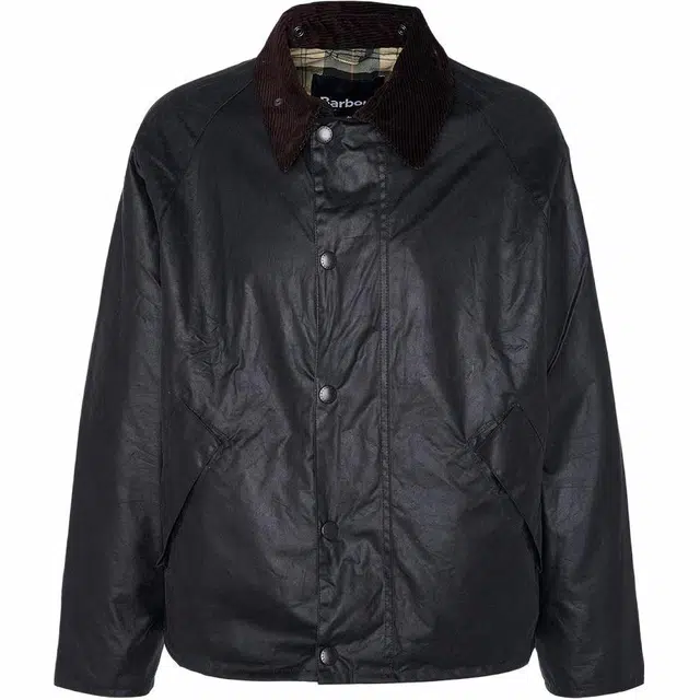 Barbour Waxed Short Jacket Green