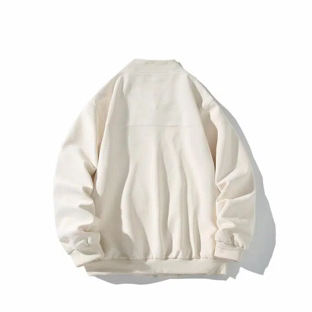 轻迎  日系宽松港风棒球服 男款