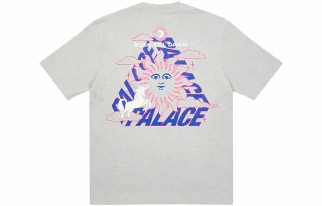 PALACE FW21 Da One T-shirt Grey Marl T