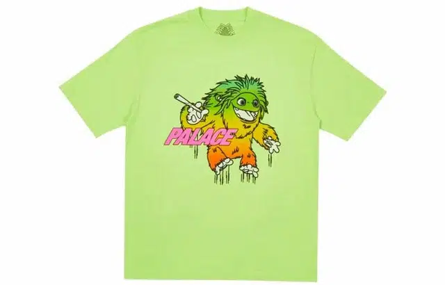 Palace FW21 Large Up T-Shirt Light LimeT