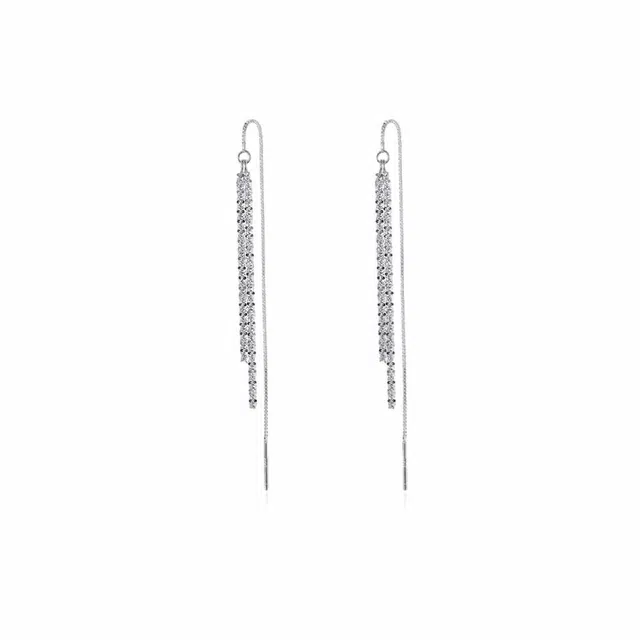 饰伴 皓影流苏 新中式国潮轻奢小众设计日常通勤百搭 气质温柔大方 通勤百搭 合金 耳环 男女同款情侣款