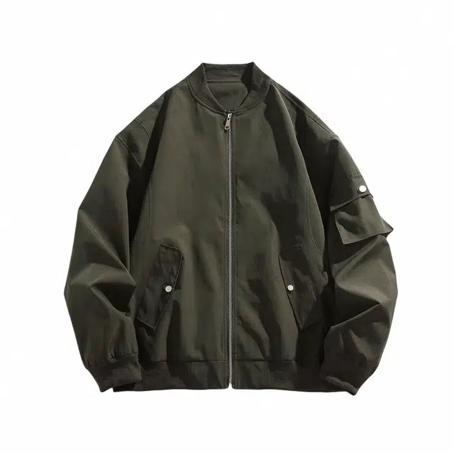 雅鹿 秋冬男士大码潮酷休闲外套夹克 男女同款