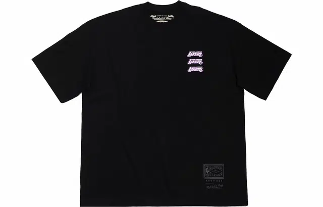 Mitchell Ness NBA logo T