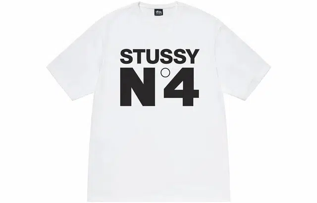 Stussy No.4 NO.4 TEE LogoT